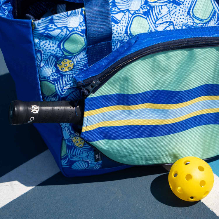 Pickleball Tote Bag - Coastal