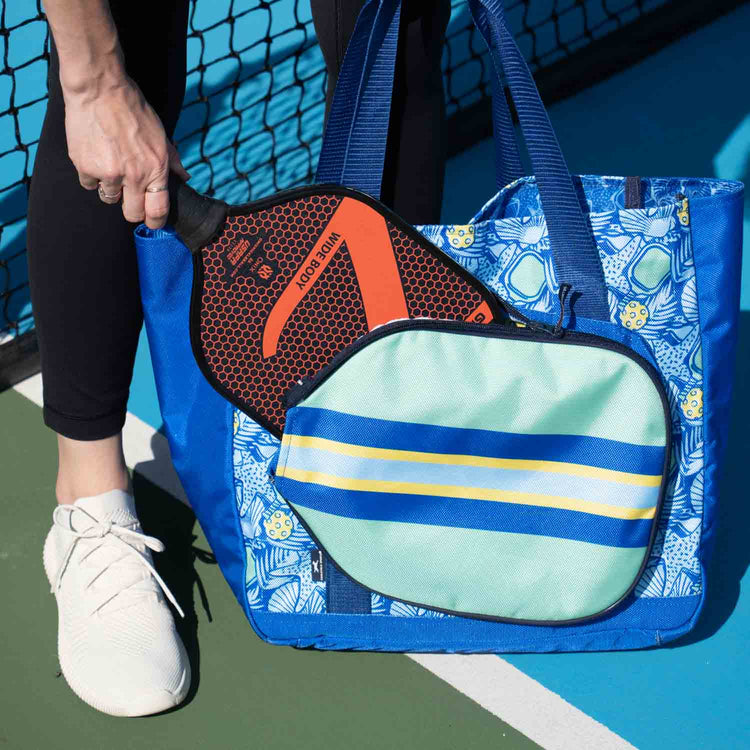 Pickleball Tote Bag - Coastal
