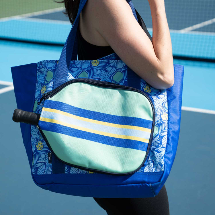 Pickleball Tote Bag - Coastal