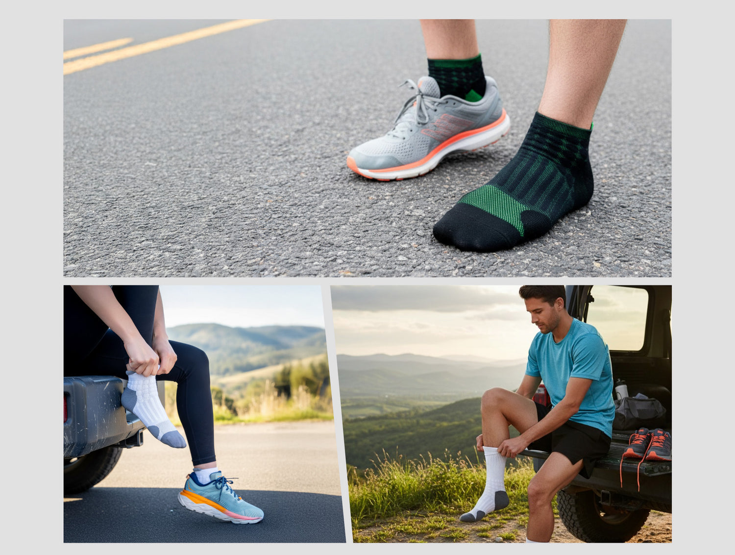 Performance socks - Bottom - responsive images