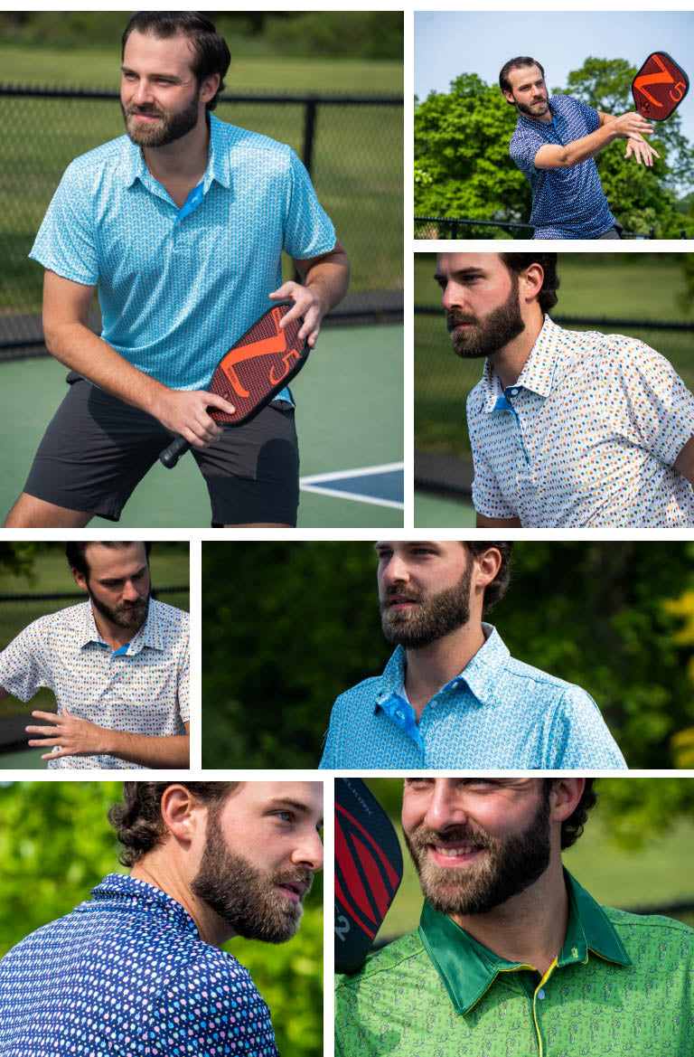 PICKLEBALL Performance Polos