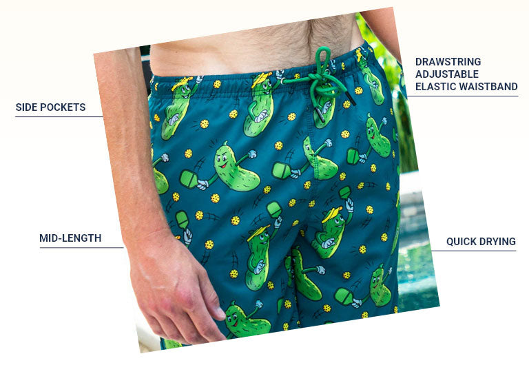 CTS - Swim Trunks - Pickleball - Product - Bottom - Responsive Image - 2
