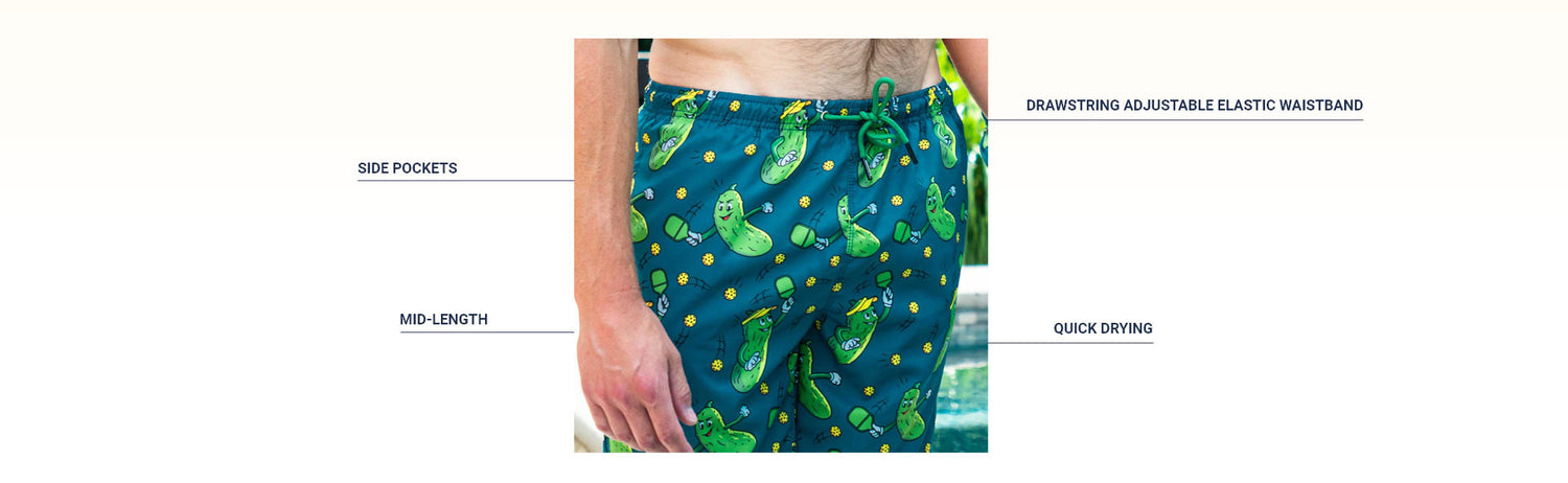 CTS - Swim Trunks - Pickleball - Product - Bottom - Responsive Image - 2