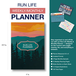Run Life Weekly & Monthly Planner