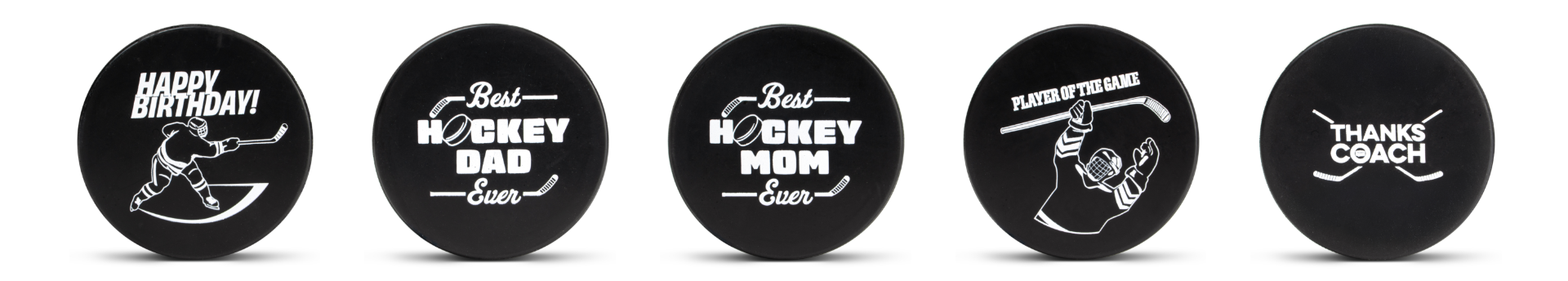 Hockey Pucks Line up