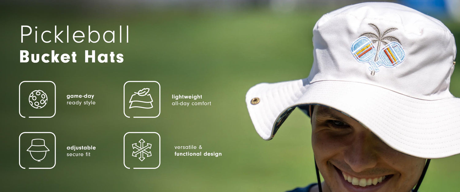 Pickleball Bucket Hats Responsive 1