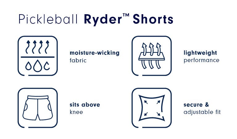 Pickleball Ryder Shorts 1
