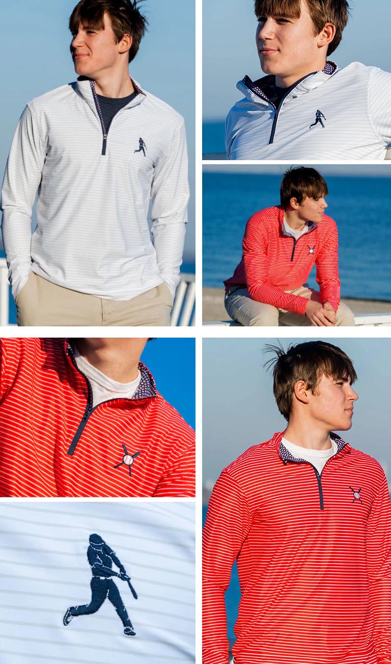 BASEBALL Quarter Zips