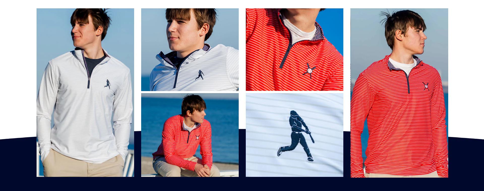 BASEBALL Quarter Zips