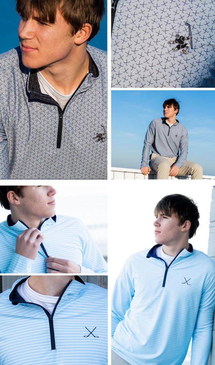 HOCKEY Quarter Zips