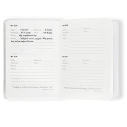 GoneForaRun Running Journal - Believe Running Girl