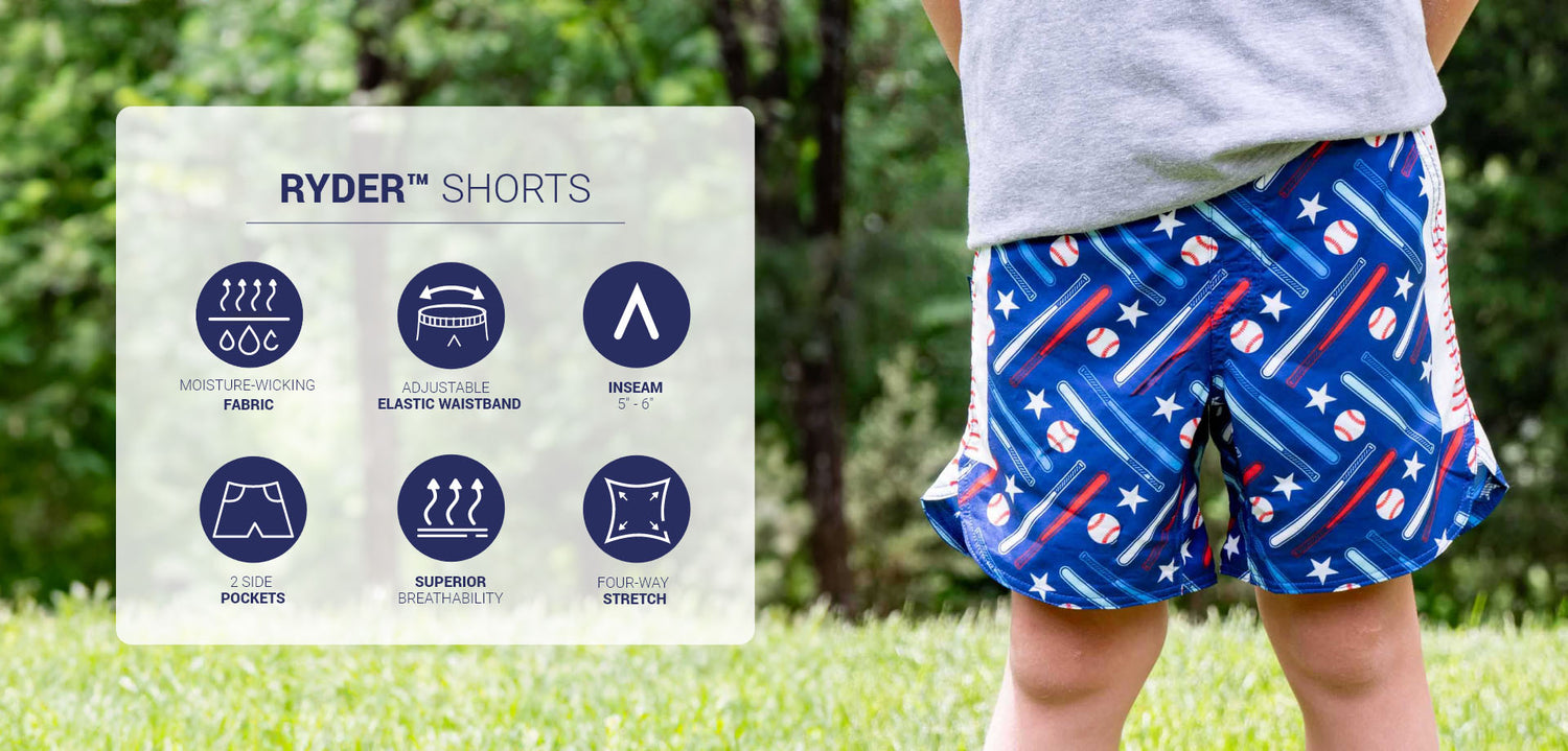 CTS - RYDER-SHORT - BASEBALL- PDP - BOTTOM - Responsive Image - 1