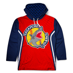 Custom Team Lightweight Long Sleeve ShieldDri Hoodie - Softball