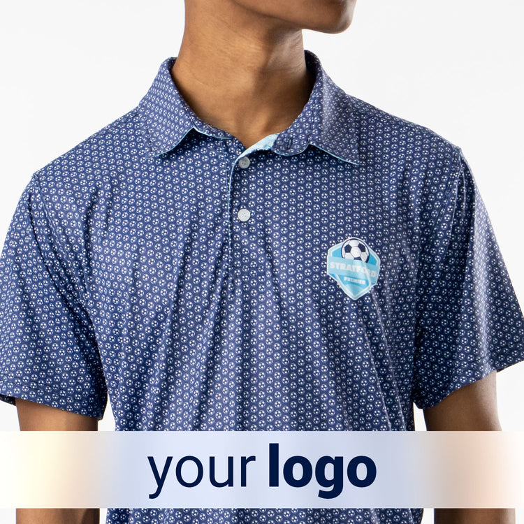 Custom Team Short Sleeve Polo Shirt - Soccer