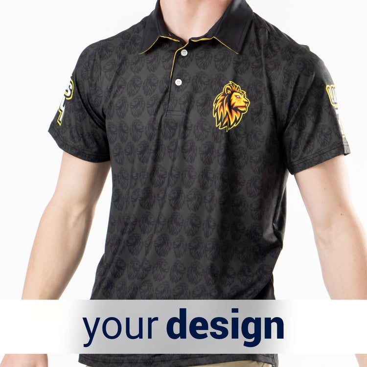 Custom Team Short Sleeve Polo Shirt - Soccer
