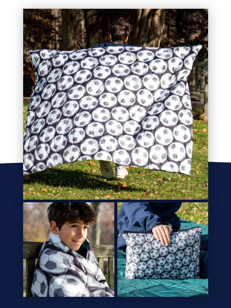 SOCCER OUTDOOR BLANKET