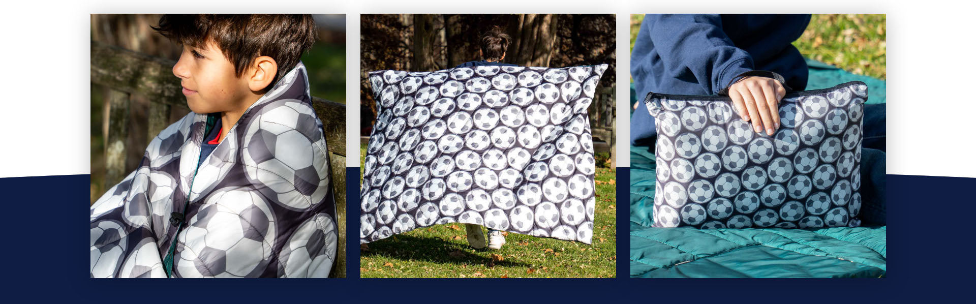 SOCCER OUTDOOR BLANKET