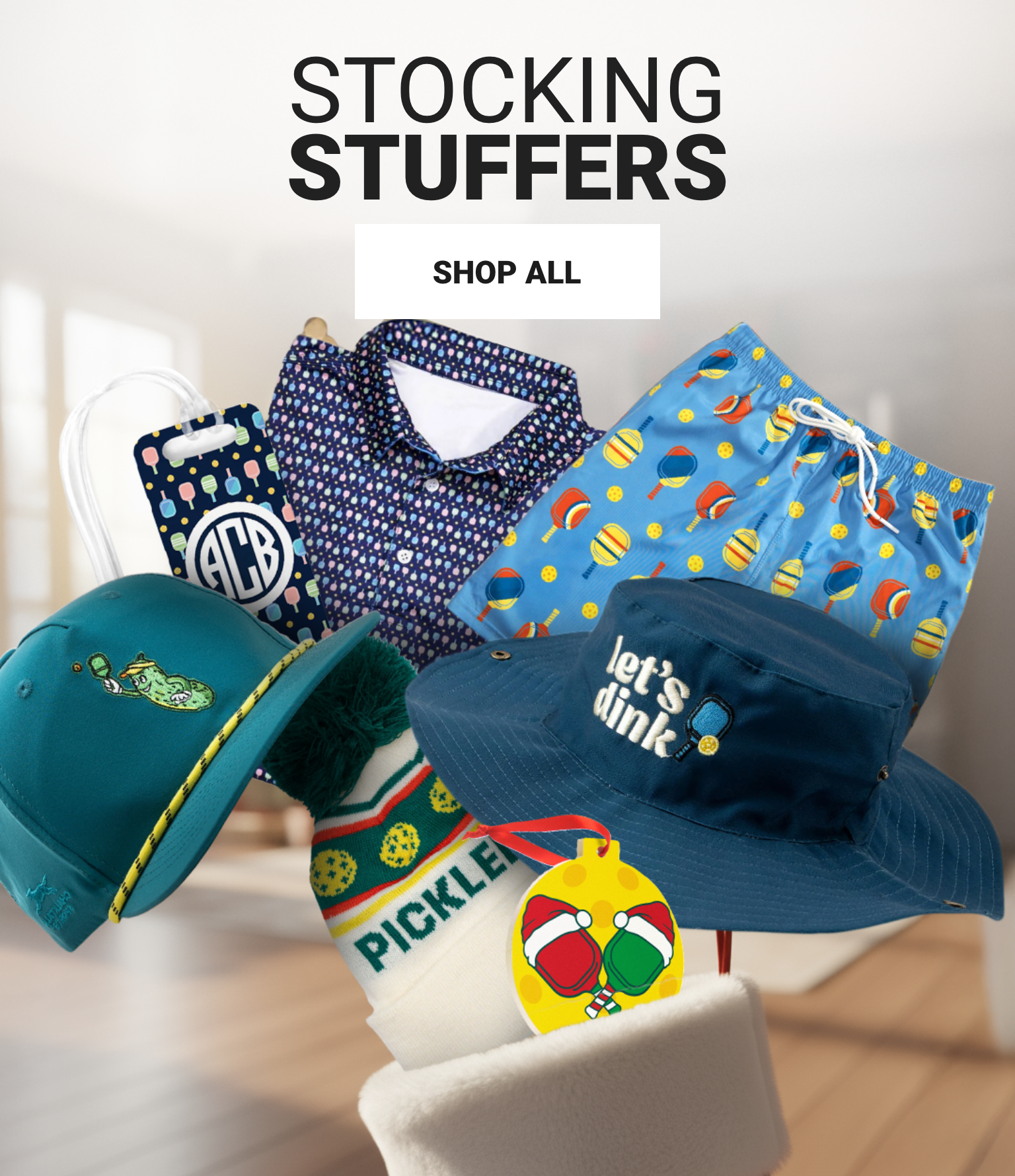 PICKLEBALL STOCKING STUFFERS