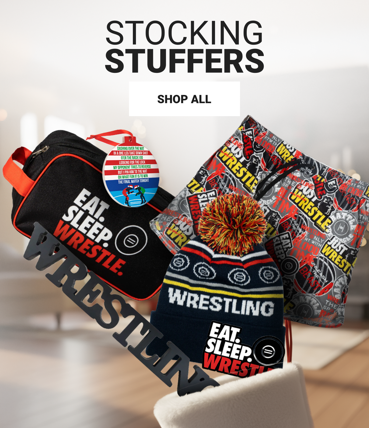 WRESTLING STOCKING STUFFERS