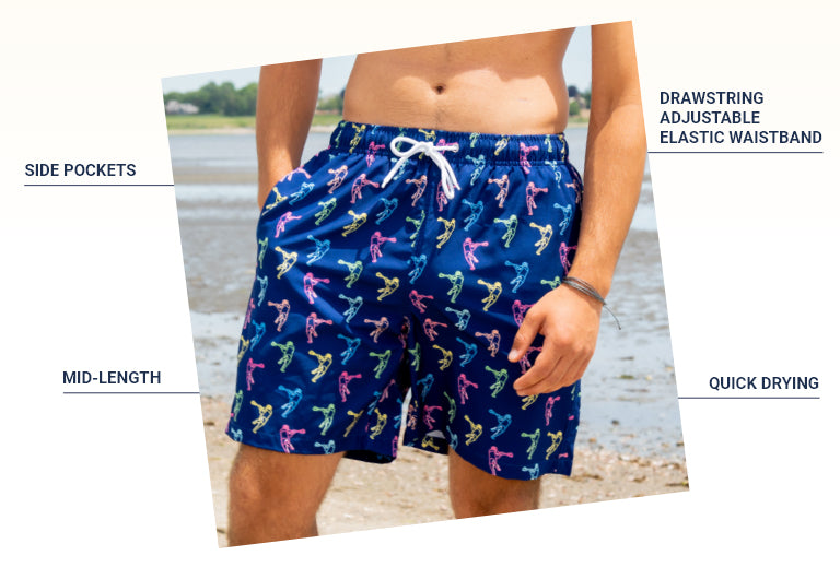 LACROSSE SWIM TRUNKS DETAILS