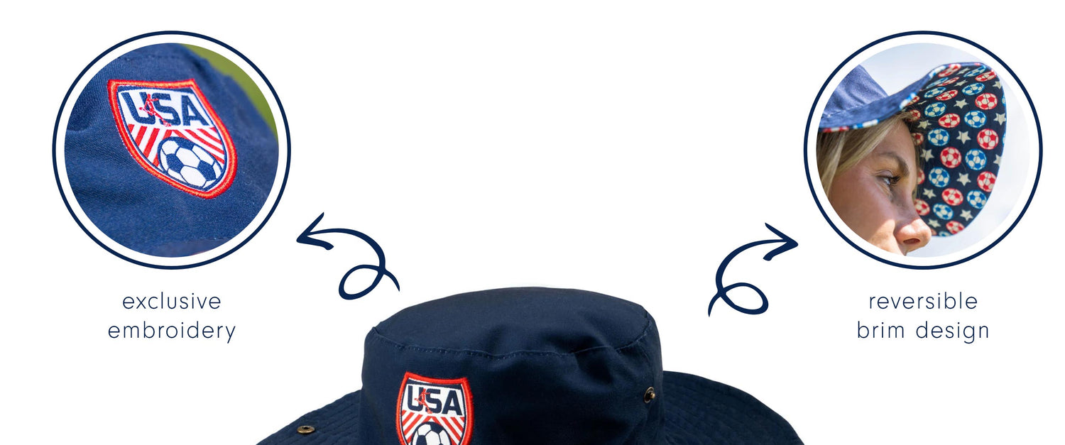 Soccer Bucket Hats Responsive 3