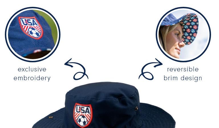 Soccer Bucket Hats Responsive 3