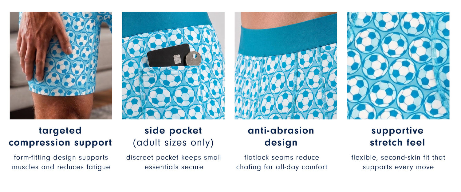 Soccer Compression Shorts Responsive 3