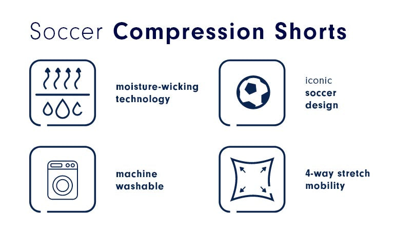 Soccer Compression Shorts Responsive 1