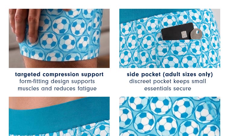 Soccer Compression Shorts Responsive 3