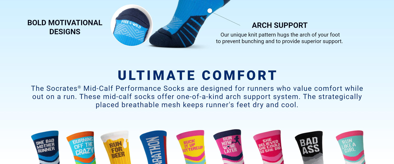 Socrates Mid Calf Socks Responsive 4