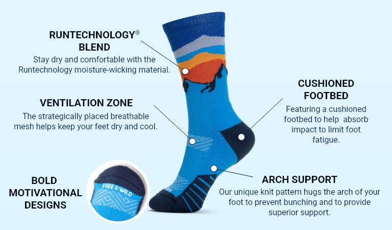 Socrates Mid Calf Socks Responsive 3