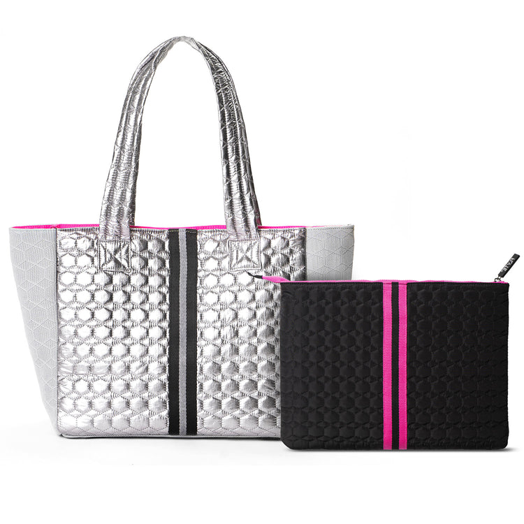 Amelia Tote - Silver