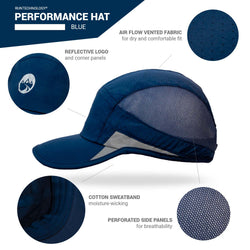 RunTechnology® Performance Hat - Blue - SS