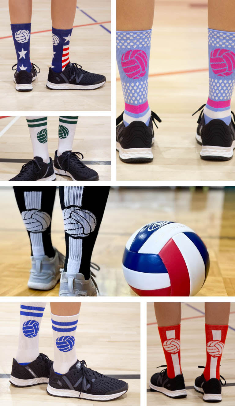 VOLLEYBALL Mid Calf Socks
