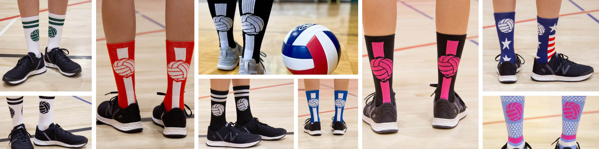 VOLLEYBALL Mid Calf Socks