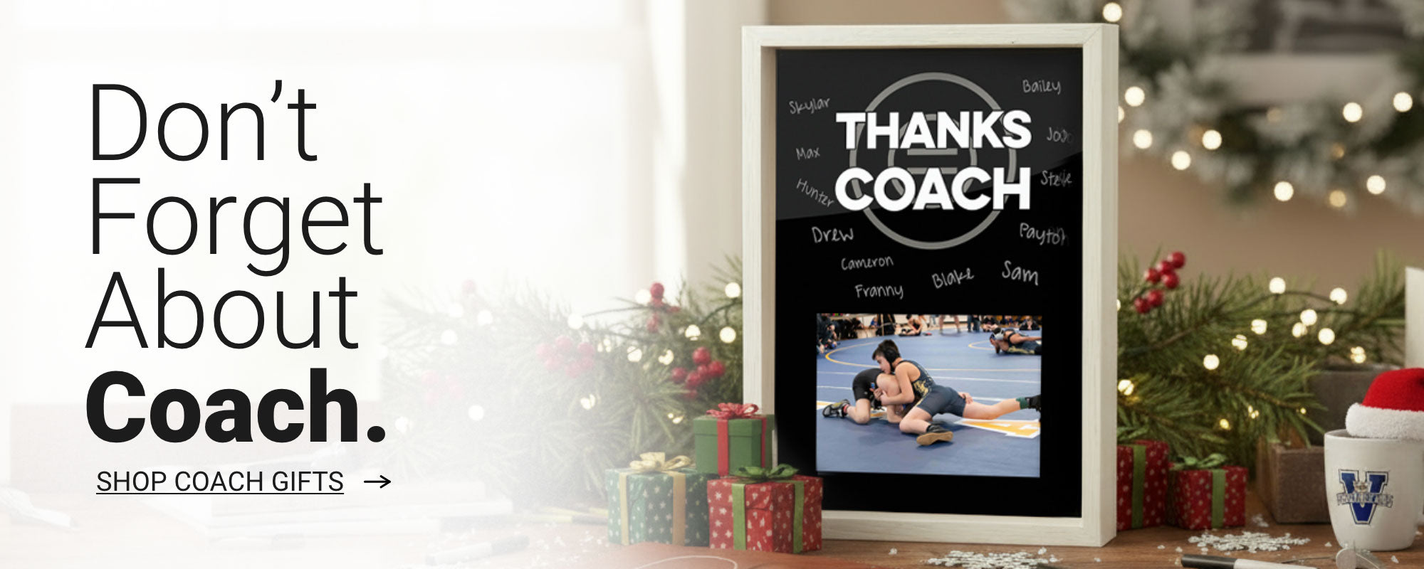 WRESTLING TOP COACH GIFTS