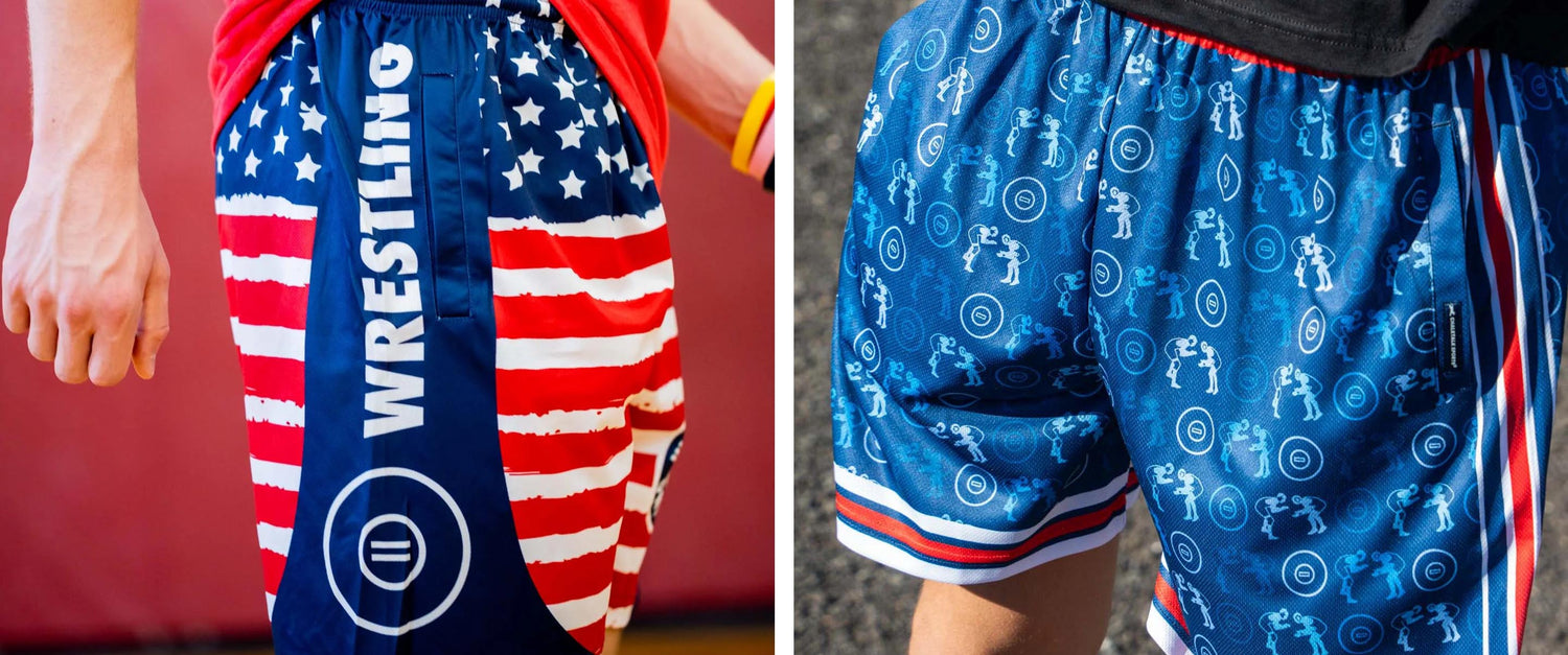 Wrestling Beckett Shorts Responsive 2