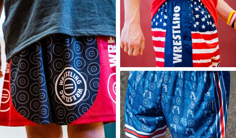 Wrestling Beckett Shorts Responsive 2