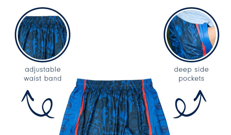 Wrestling Beckett Shorts Responsive 3