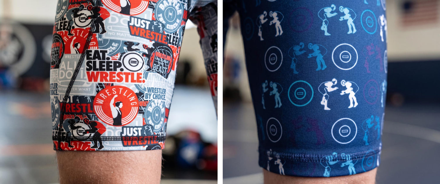 Wrestling Compression Shorts Responsive 2