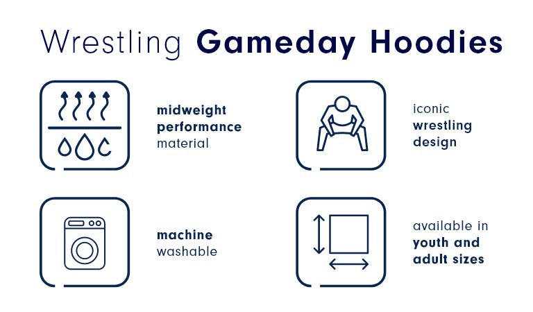 Wrestling Gameday Hoodies Responsive 1
