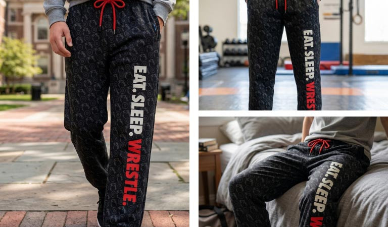 Wrestling Lounge Pants Responsive 2