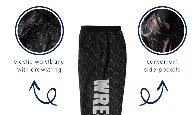Wrestling Warmup Pants Responsive 3