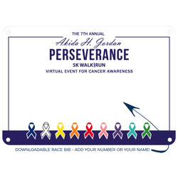 Virtual Race - 7th Annual Akida H. Jordan Perseverance 5K Run/Walk Event