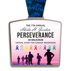 Virtual Race - 7th Annual Akida H. Jordan Perseverance 5K Run/Walk Event