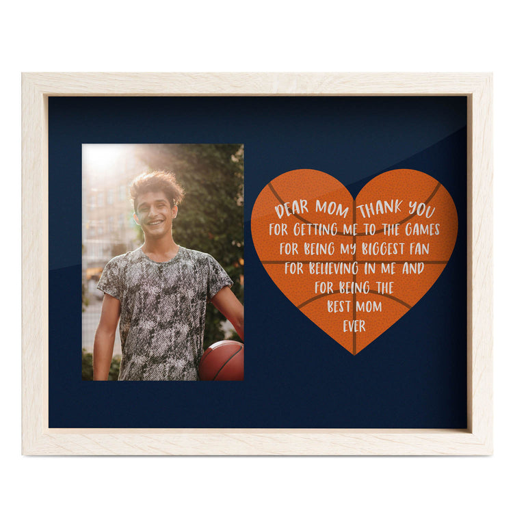 CTS Basketball Premier Frame - Dear Mom Heart