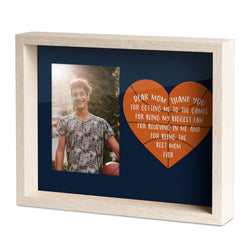 Basketball Premier Frame - Dear Mom Heart