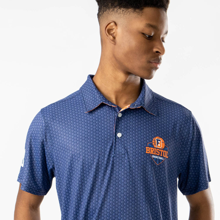 Custom Short Sleeve Polo - Basketball