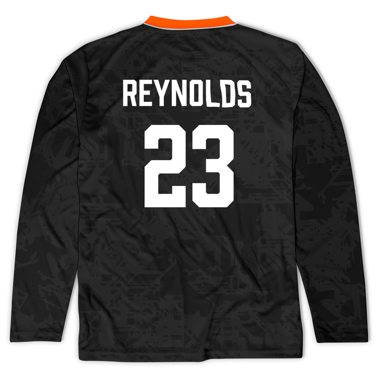 Custom Team Long Sleeve Velocitee T-Shirt  - Basketball