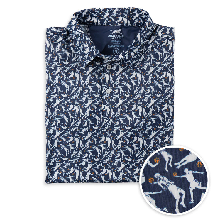 CTS Basketball Short Sleeve Polo - Game Time
